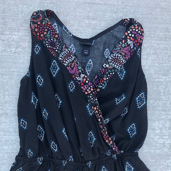 Black romper with super cute designs! - Picture 2 of 3